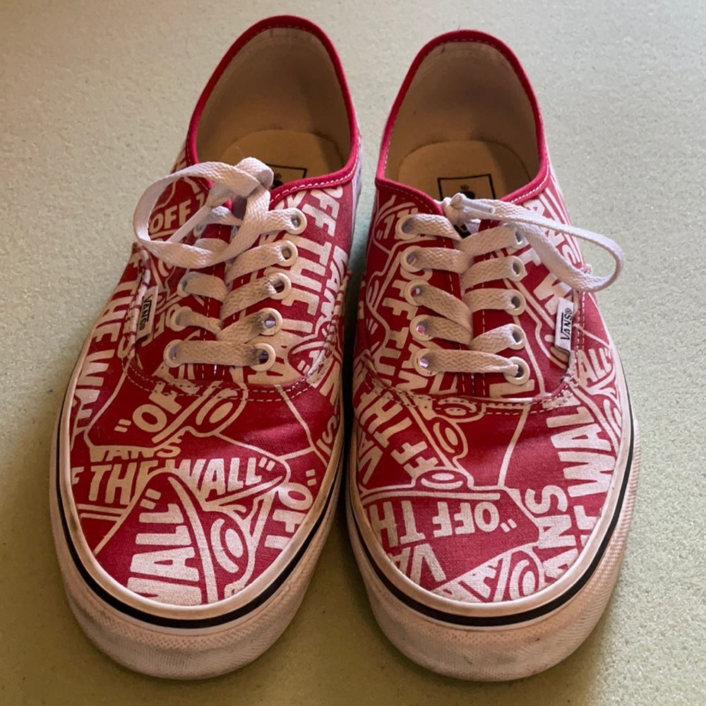 Vans all over print logo